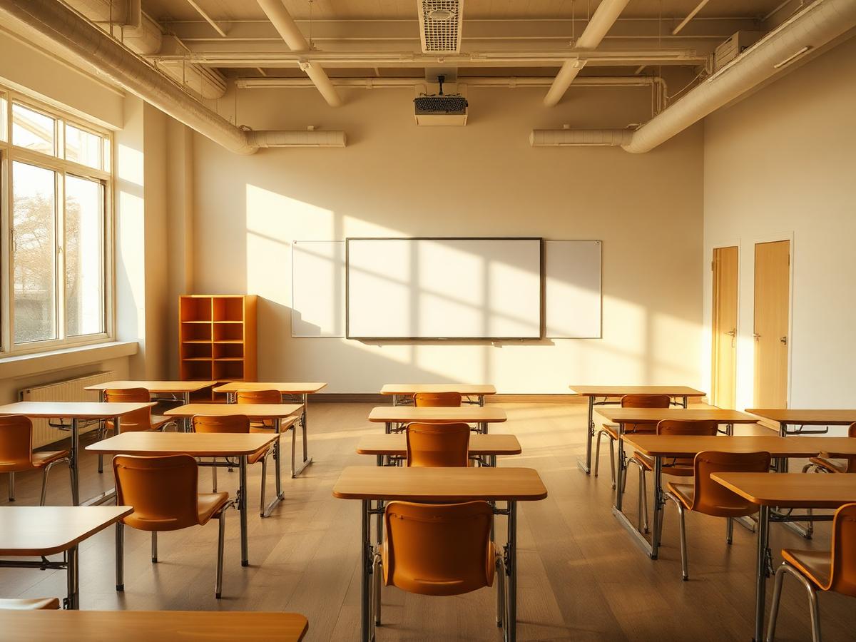 Focused classroom environment at FM Academy